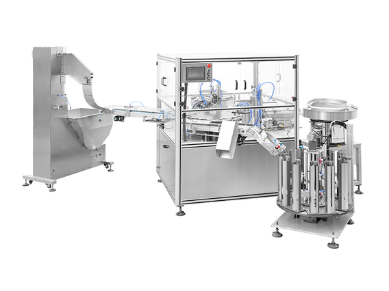 Ice-cream Cap Assembly Machine
